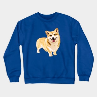 Corgi Cute Dog Welsh Pembroke Crewneck Sweatshirt